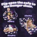 Children's Fold Out Sofa with Patterns