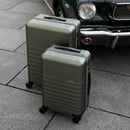 Essential Collection Suitcase Dark Olive Metallic