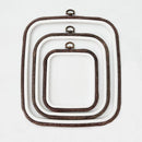 Square Flexi Hoop Nurge 230-11 Woodgrain
