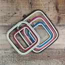 Square Flexi Hoop Nurge 230-12 Red