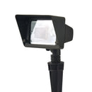 Square Outdoor Flood Light Fixture with MR16 or G4 Compatibility