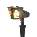Square Outdoor Flood Light Fixture with MR16 or G4 Compatibility