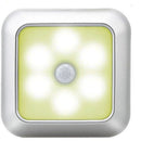 Square & PIR Motion Sensor Light for Closet with Battery