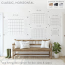 Ever Changing Acrylic Calendar | Classic Vertical