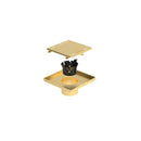GURU EVOLUX DRAIN & STRAINER LISA GOLD 4-1/2"