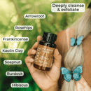 Squeaky Clean, Soap Free Facial Exfoliating Cleansing Powder