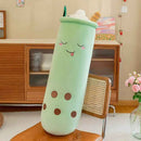 Boba Stuffed Animal, Bubble Tea Toy, Ultra Soft Spandex Fabric, 25cm 35cm Kawaii Figure, Cute Room Decor For Her