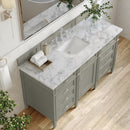 James Martin Brittany 60" Single Bathroom Vanity, Urban Gray