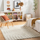 Arnel Cream Area Rug