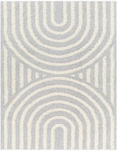 Arnel Gray & Beige Area Rug
