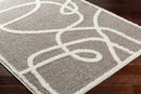 Gilon Taupe Plush Area Rug - Clearance