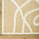 Gilon Camel Plush Area Rug - Clearance
