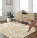 Gilon Camel Plush Area Rug - Clearance