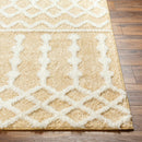 Ilyas Camel Plush Area Rug - Clearance
