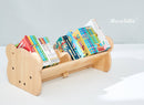 Mesasilla Toddler Book Caddy with Detachable Divider - Innovative Storage Solution