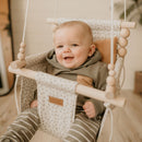 Indoor High Back Baby & Toddler Swing-Neutral Confetti