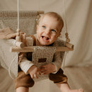 Indoor High Back Baby & Toddler Swing-Neutral Confetti