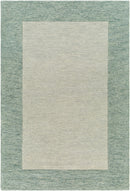 Amadi Green Wool Area Rug