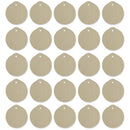 Set of 25 Christmas Ornament Circles Unfinished Wooden Shapes Cutouts DIY Crafts 2.5 Inches