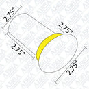 STA02 3W 3000K Warm White Integrated LED Low Voltage Round Brick Paver Light Outdoor Step Light