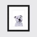 The Staffy - Open Edition Paper Print