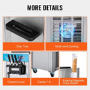 Stainless Steel Commercial 21-31 L/H 3-Flavor Soft Serve Ice Cream Machine Maker (SAK65291)