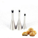 Stainless steel dessert puff cream nozzle set for kitchen baking