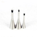 Stainless steel dessert puff cream nozzle set for kitchen baking