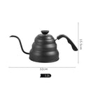 Stainless steel gooseneck coffee kettle kitchen temperature control