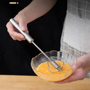 Stainless steel hand pressure egg beater kitchen whisk mixer