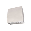 30" Modern Box Stainless Steel Wall Mount Range Hood