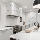 Akicon 30" Stainless Steel Wall Mount Range Hood, 3 Stacks Kitchen Hood with 600 CFM Vent Motor