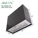 Akicon 36" Stainless Steel Wall Mount Range Hood Modern Box with 600 CFM Vent Hood