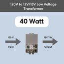 Stainless Steel Volt Transformer| 120V to Multi-Tap 12V/13V or 12V/15V AC