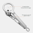 Stainless steel wire egg cutter – kitchen slicing tool