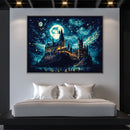 Starry Castle Canvas
