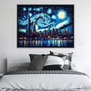 Starry Horizon Canvas