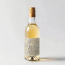 Starry Snowflakes Christmas Mini Wine Label