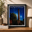 Starry Night At The Brickyard Print By Kent Theesen | 14" x 11" | Tee-Sun Productions
