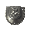 Trunk Handle Cap - Star Design (Replacement End Hardware)