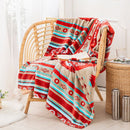 Light Aztec Throw Blanket