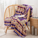 Light Aztec Throw Blanket
