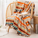 Light Aztec Throw Blanket