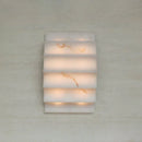 Stepped Arched Alabaster Wall Lamp