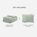 Snug Stitch Comforter Bundle