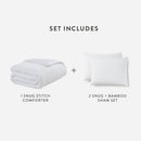 Snug Stitch Comforter Bundle