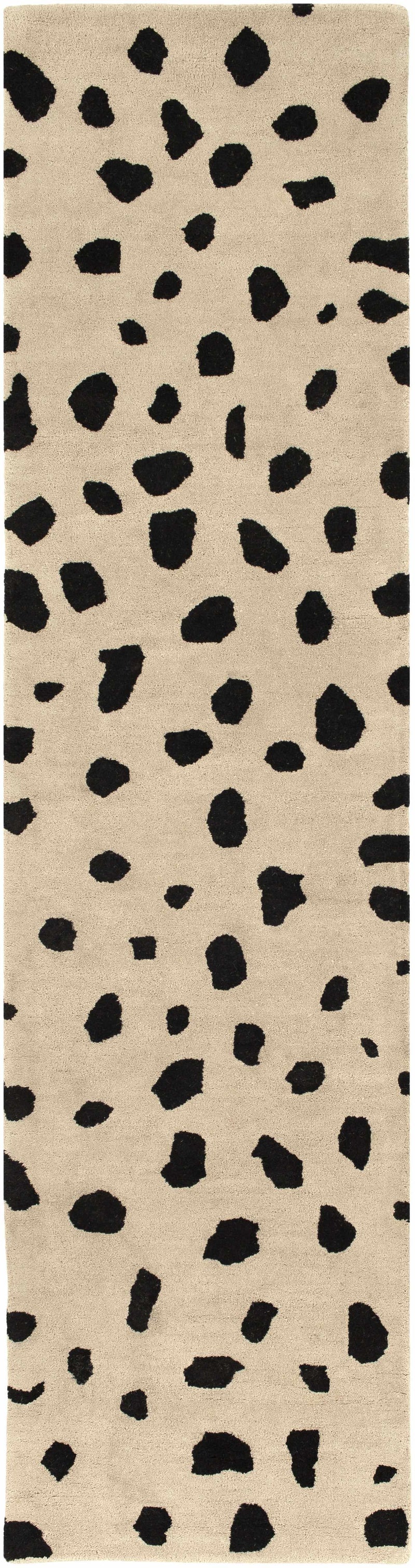 Guiseley Dalmatian Wool Area Rug