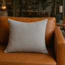 Stone Washed Light Grey Accent Pillow