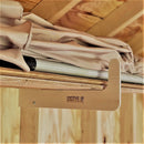 Stud Mounted Shed Storage Organizer