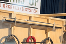 Stud Mounted Shed Storage Organizer